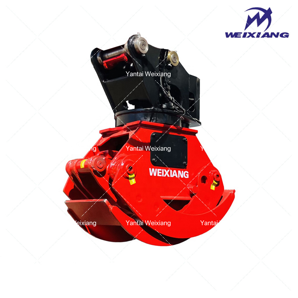 Wholesale Excavator crane tractor wood timber log grapple