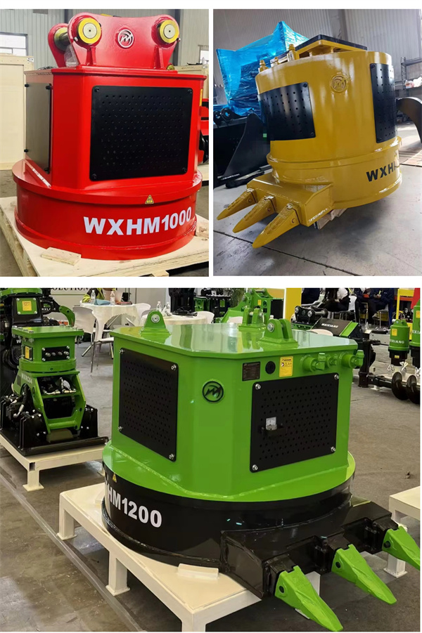 Excavator steel scrap hydraulic lifting magnet lift (1)